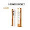 LDNIO SC5319 Power Strip Multi Protection with 5 AC Outlets + 2 USB +PD Extension Power Cord - 1