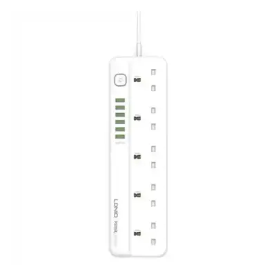Ldnio Sk5691 Power Socket With 5 Ac Outlets And 6 USB Charging Ports
