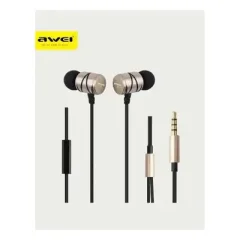 Awei Q5i Ear-Earphone Earbuds With Microphone Noise Cancelling...