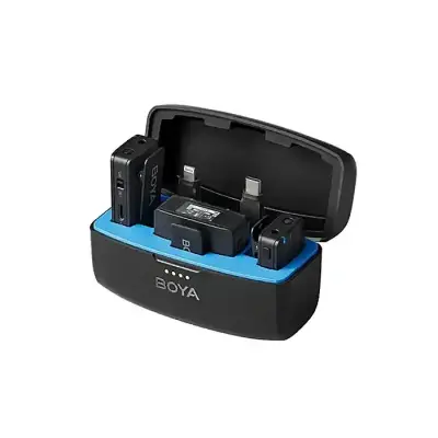 Boya BOYAMIC All-in-One Wireless Microphone with On-Board...