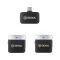 BOYA BY-M1V4 2-Person Wireless Microphone System with USB-C Connector for Mobile Devices (2.4 GHz) - 1