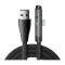 Plextone C2U T100 USB To Type C Elbow Gaming Data Cable 66W 1m - 1