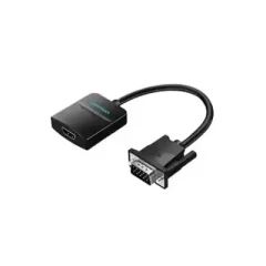 Vention ACNBB VGA to HDMI Converter with Female Micro USB and...