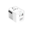 LDNIO Z9 Travel Converter Adapter Universal GaN 20W PD + QC3.0 3 USB Ports Fast Charging US/UK/EU/AU Sockets and Plugs - 1