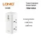 LDNIO SC4383 70W PD Adapter Multifunction Desktop Chargers Power Strip and USB Ports -2M Power Cord (EU Plug) - 1