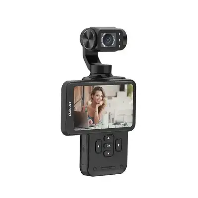 Ordro M5 5K Vlog Handheld Camera 3.5-inch Rotating Touch Screen,...