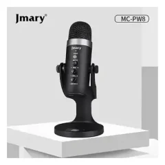 Jmary MC-PW8 Condenser USB Microphone For Podcasting, Gaming,...