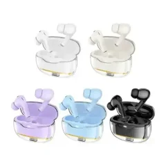 HOCO EW54 Crystal TWS Headset Rayo AfroCrafts Beautiful earbuds