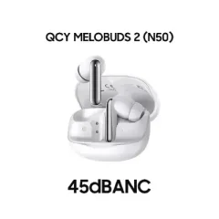 Qcy MeloBuds 2 (N50) 45dB Adaptive Noise Canceling Earbuds