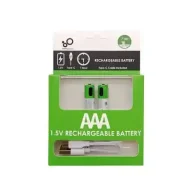 Smartoools 1.5V Type-C Rechargeable Batteries AAA (2-Pack) With...