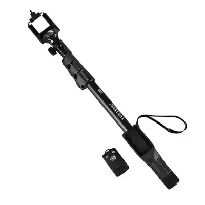 YUNTENG YT-1288 Extendable Wired Cable Monopod With Bluetooth Remote Control Selfie Stick