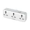 LDNIO SC3317 3 AC Outlets Portable Extension Power Socket - 1