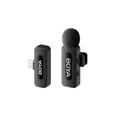 Boya BY-V10 2.0 Ultracompact 2.4GHz Wireless Microphone System...