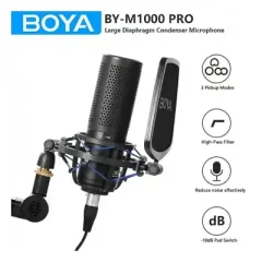 BOYA BY-M1000 Pro Large-Diaphragm Condenser Microphone