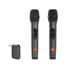 JBL Wireless Two Microphone System with Dual-Channel Receiver -...