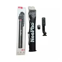 NeePho NP-Z1 REMOTE Extendable Folding Vlog Tripod Phone Mount