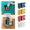 Wall Hanging Box TV Air Conditioner Remote Control Storage Box Hole Free and Traceless Mobile Phone Charging Wall Hanging Shelf - 1