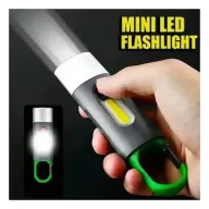 Keychain Waterproof LED Flashlight, Type-C Stable Fast Charging...