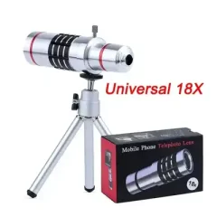 18X Mobile Zoom Lens with Tripod Stand For Mobile