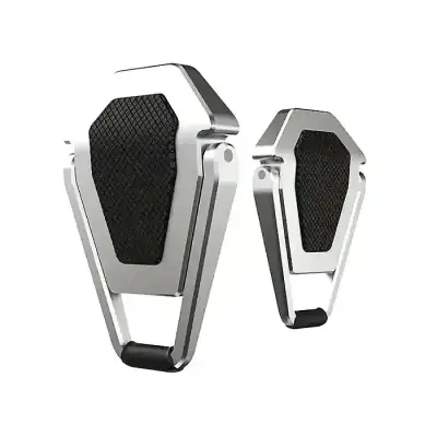 1-Pair Metal Universal Foldable Laptop Stand Office Work Non Slip Desktop Adjustable Laptop Cooling Stand
