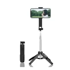 NeePho NP-L8 3-IN-1 Mini Four-Legged Selfie Stick With Wireless...