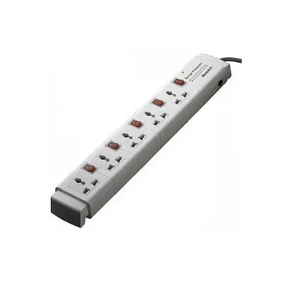 Huntkey PZC504 5 Ports 3 Line Surge Protection Power Strip