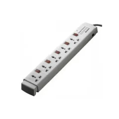 Huntkey PZC504 5 Ports 3 Line Surge Protection Power Strip