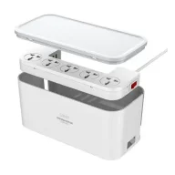 LDNIO SC5309 Power Strip Management Box With 5 Outlets and 3 USB...