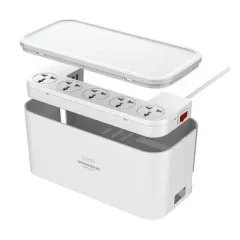 LDNIO SC5309 Power Strip Management Box With 5 Outlets and 3 USB...