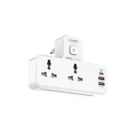 LDNIO SC2311 Power Strip 2 Port with 2 USB and 1 USB-C PD &...