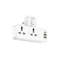 LDNIO SC2311 Power Strip 2 Port with 2 USB and 1 USB-C PD &...