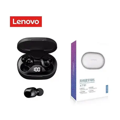 Lenovo XT91 TWS Wireless Earphones White