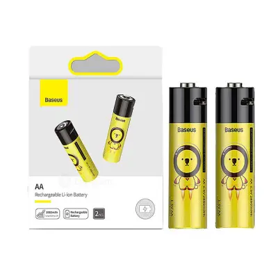 Baseus AA Rechargeable Lithium Ion Battery 2pcs