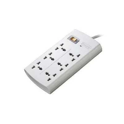 Huntkey SZM604 6 Ports 375 Joules Surge Protection PowerStrip...