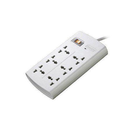 Huntkey SZM604 6 Ports 375 Joules Surge Protection PowerStrip white